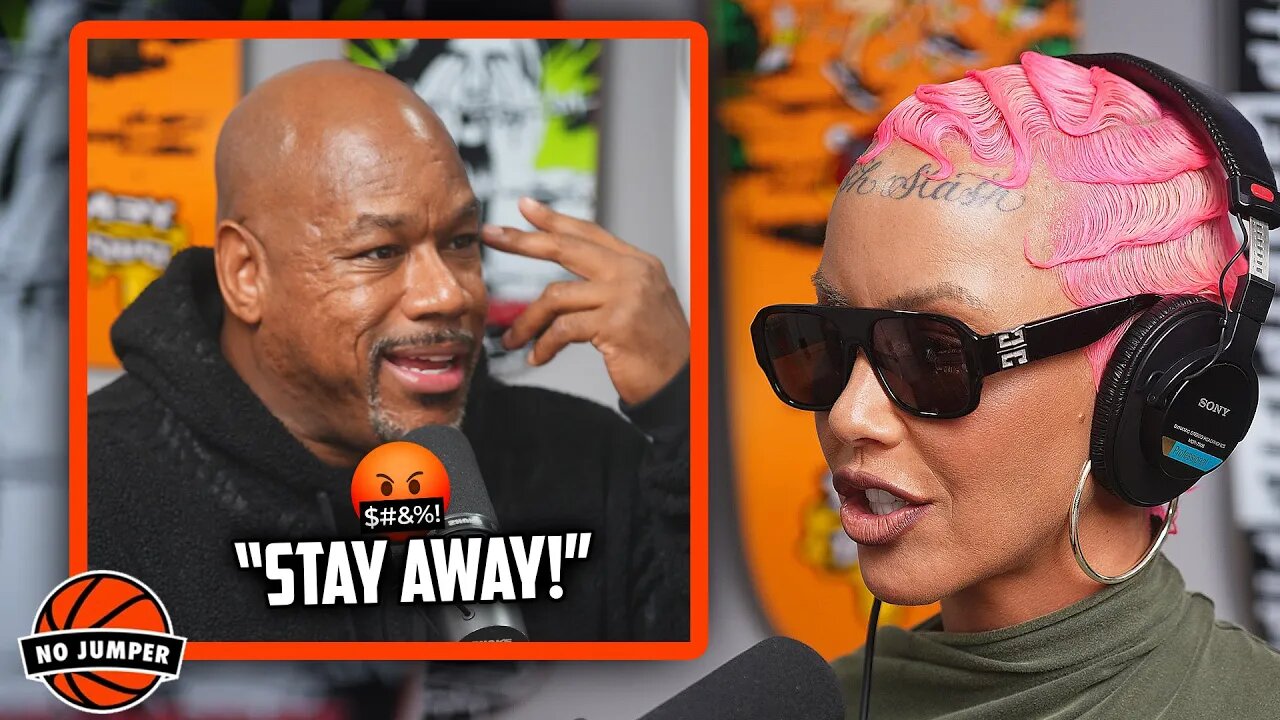 Amber Rose Goes OFF on Wack100: "Stay Away From Me You F***ing Psycho!"