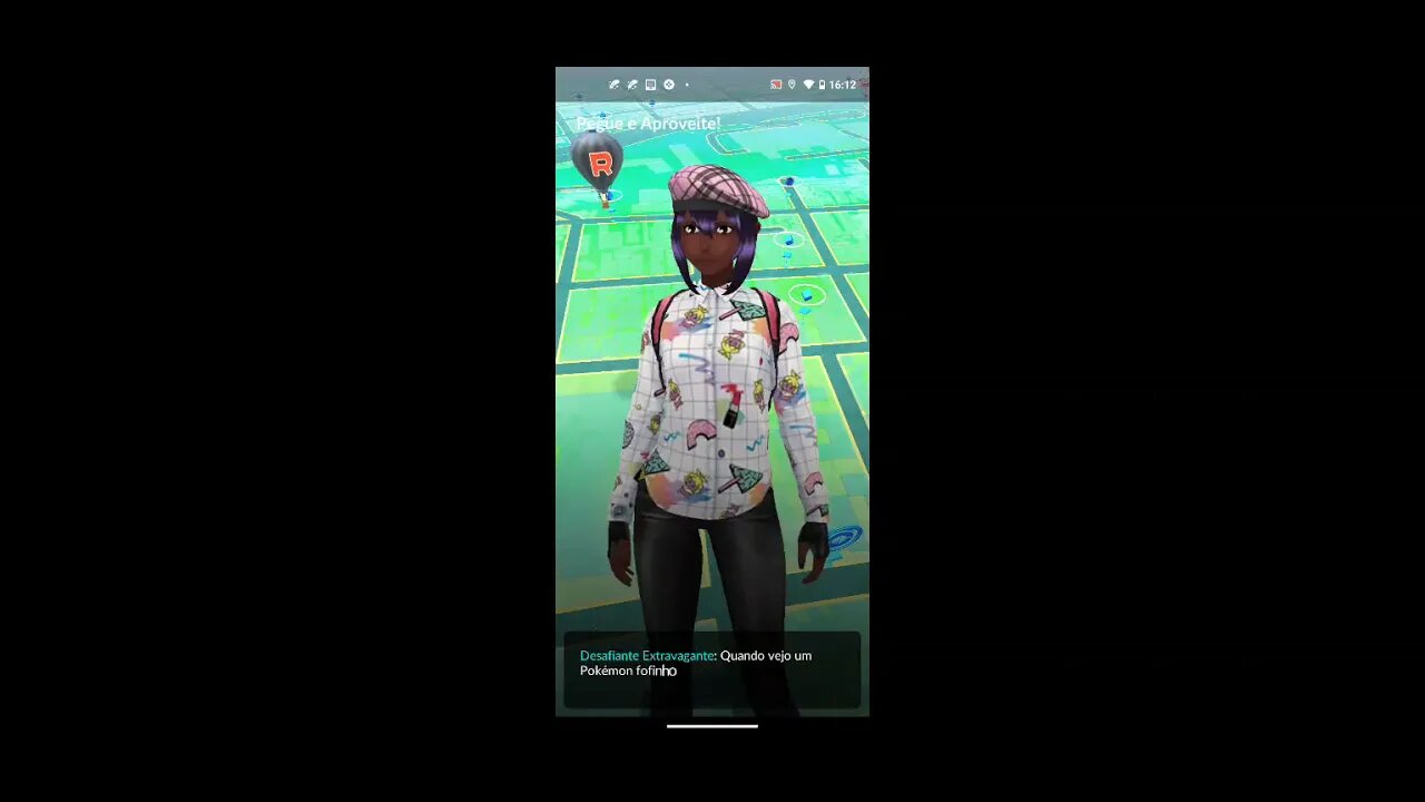 Jogando PokéGO fora de casa u.u