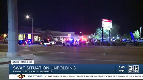 SWAT situation at Phoenix McDonald's