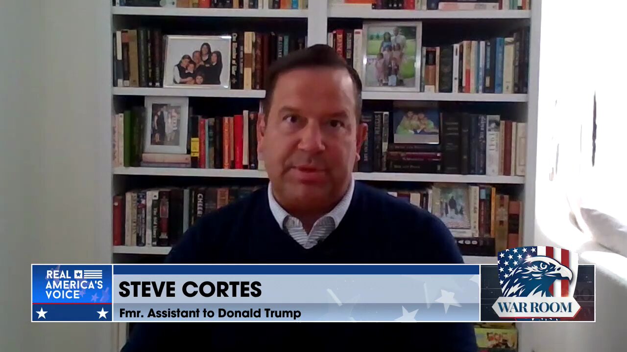 Steve Cortes Explains Why So Many Stocks Are Plummeting Because Of Biden.