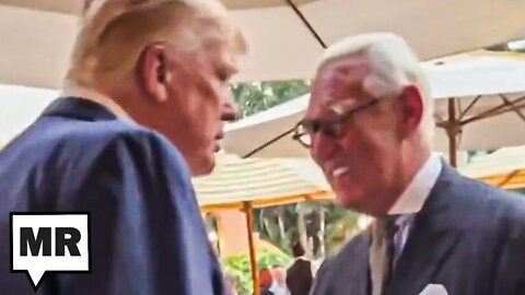 Trump And Roger Stone Caught TRASHING DeSantis On Camera