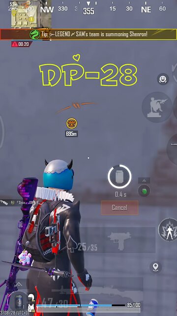 DP-28 🥰🥰🥰 pubg mobile pubg bravo