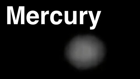 Mercury as seen from Earth