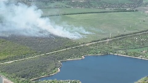 DPR Artillery Hammering Ukrainian Positions