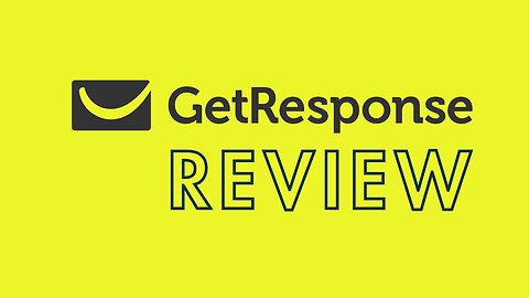 GetResponse Review - Best Email Marketing Software - All the Pros and Cons