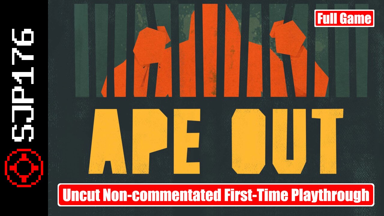 Ape Out—Full Game—Uncut Non-commentated First-Time Playthrough