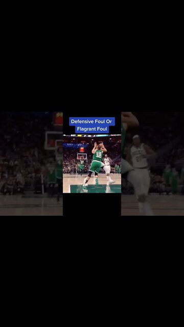 Defensive Foul Or Flagrant Foul???