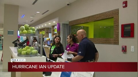 Southwest Florida residents sheltering in place in hotels for Hurricane Ian