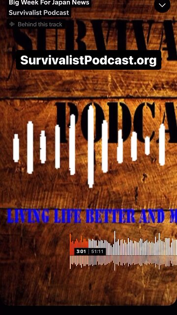 NEW Podcast Episode #news #podcast #podcasting #prepper #preppers #japan #politics #political