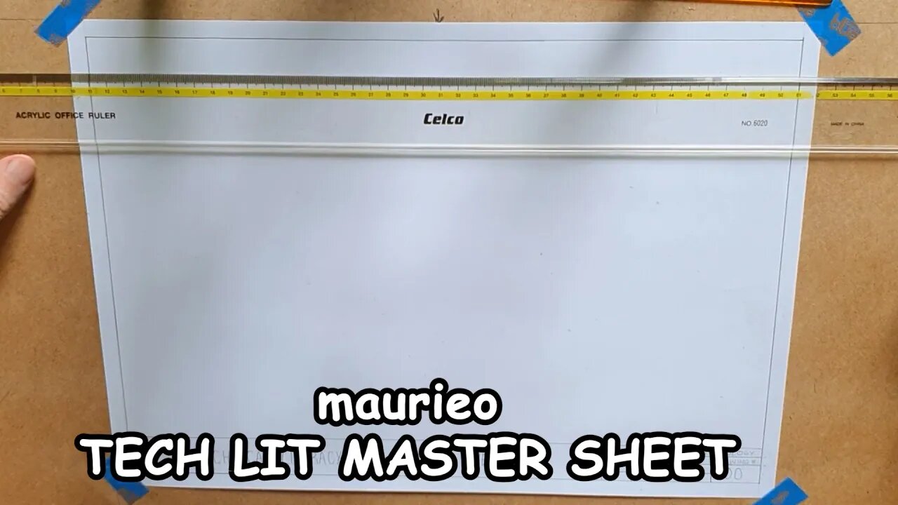 maurieo TECH LIT MASTER SHEET