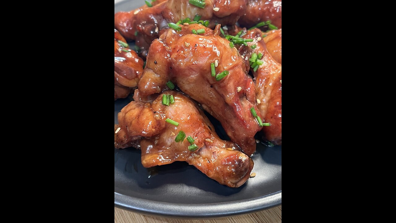 Teriyaki Chicken Wings - Crispy and Extra Sticky!