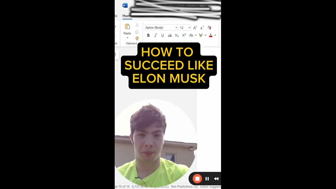 HOW TO SUCCEED LIKE ELON MUSK