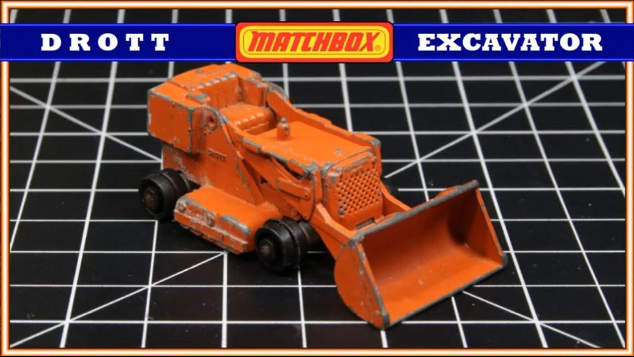 Matchbox #58B Drott Excavator