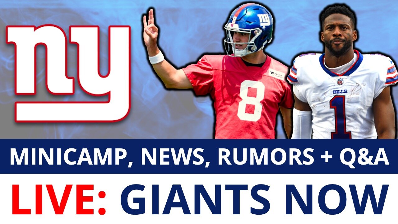 Giants Now LIVE: Sign Emmanuel Sanders? Giants Free Agent Targets Ft. Anthony Barr