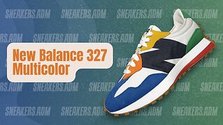 New Balance 327 Multicolor - MS327PBA - @SneakersADM