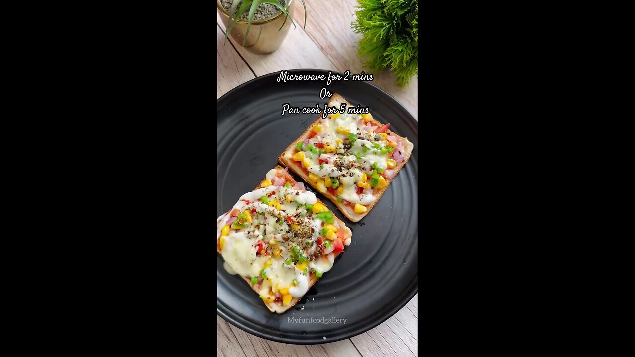 instant bread pizza recipe