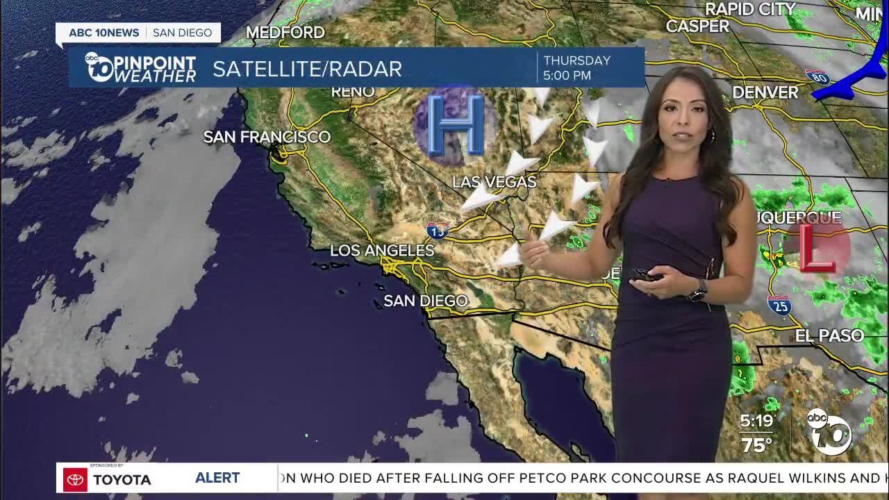 ABC 10News PinPoint Weather With Meteorologist Angelica Campos