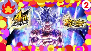 More 4th Anniversary Co-op Raid Battles with MUI Goku | Dragon Ball Legends