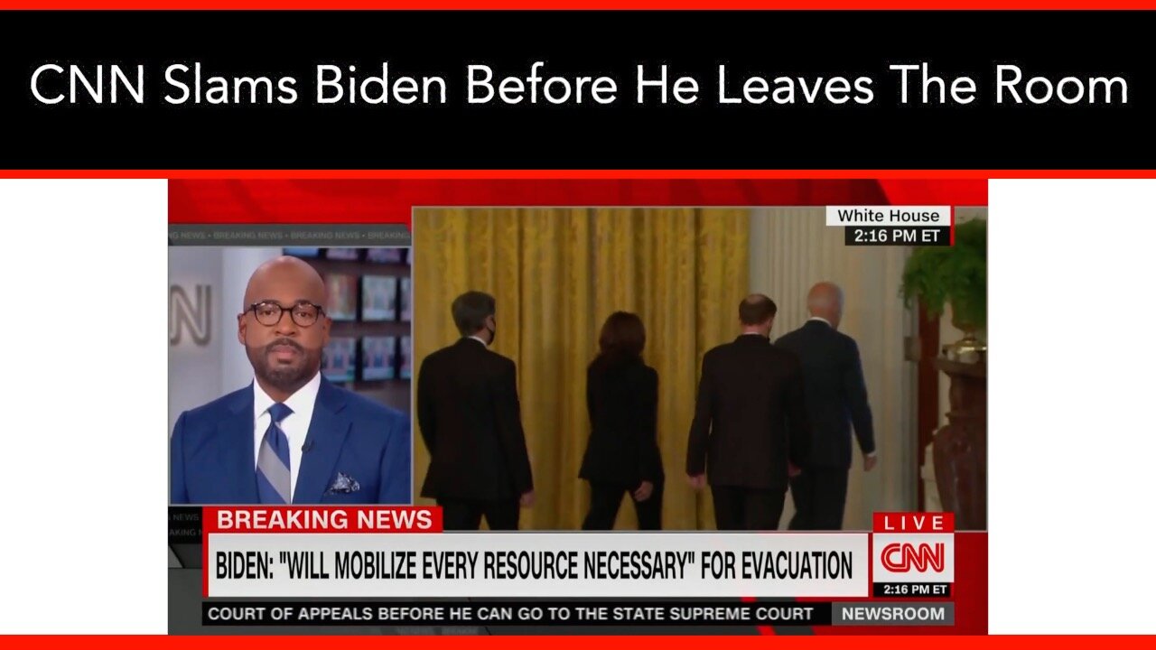 CNN Rips Biden’s Speech Before He Barely Finishes Speaking