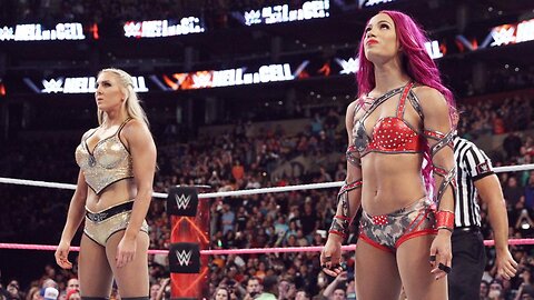 Sasha Banks vs Charloette Flair Hell In A Cell Match Hell In A Cell 2016 Highlights