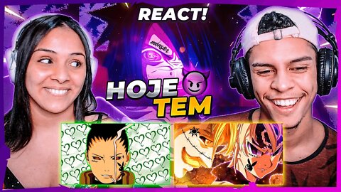 (3 em 1) Sidney Scaccio | Pique Escanor & Meliodas | Pique Shikamaru | Pique Madarão | [ React ] 🔥