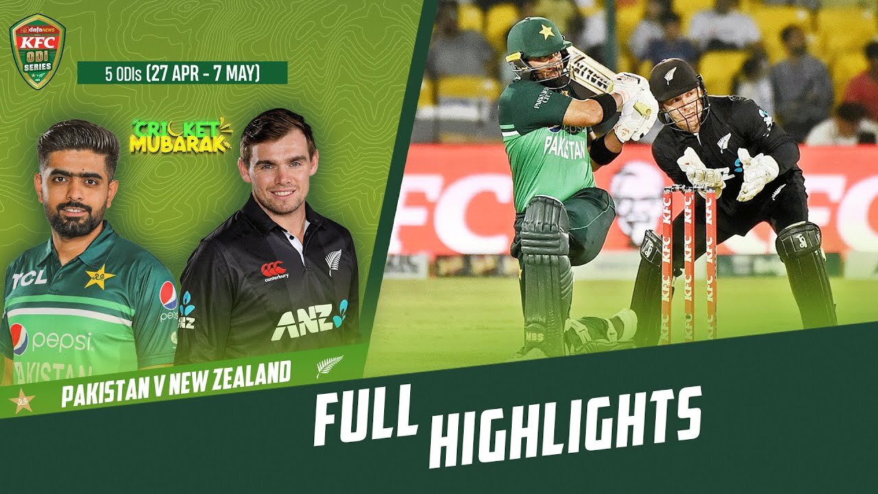 Full Highlights - Pakistan vs New Zealand - 5th ODI 2023 - PCB - M2B2T