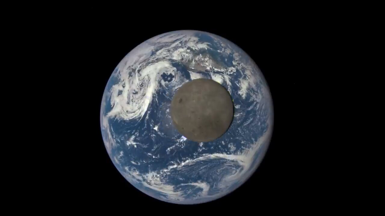 epic view pf earth transiting the earth