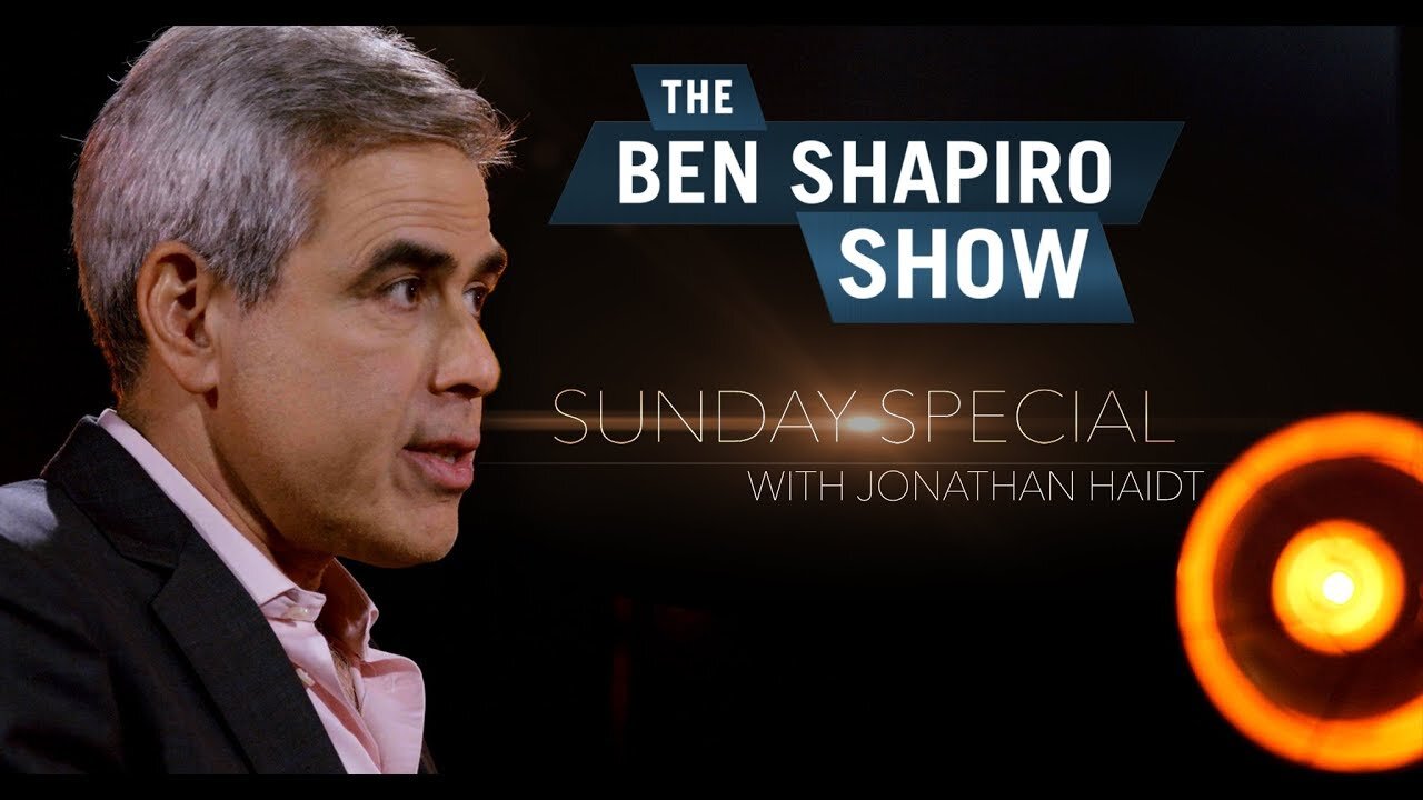 "The Microaggression Culture" Jonathan Haidt | The Ben Shapiro Sunday Special