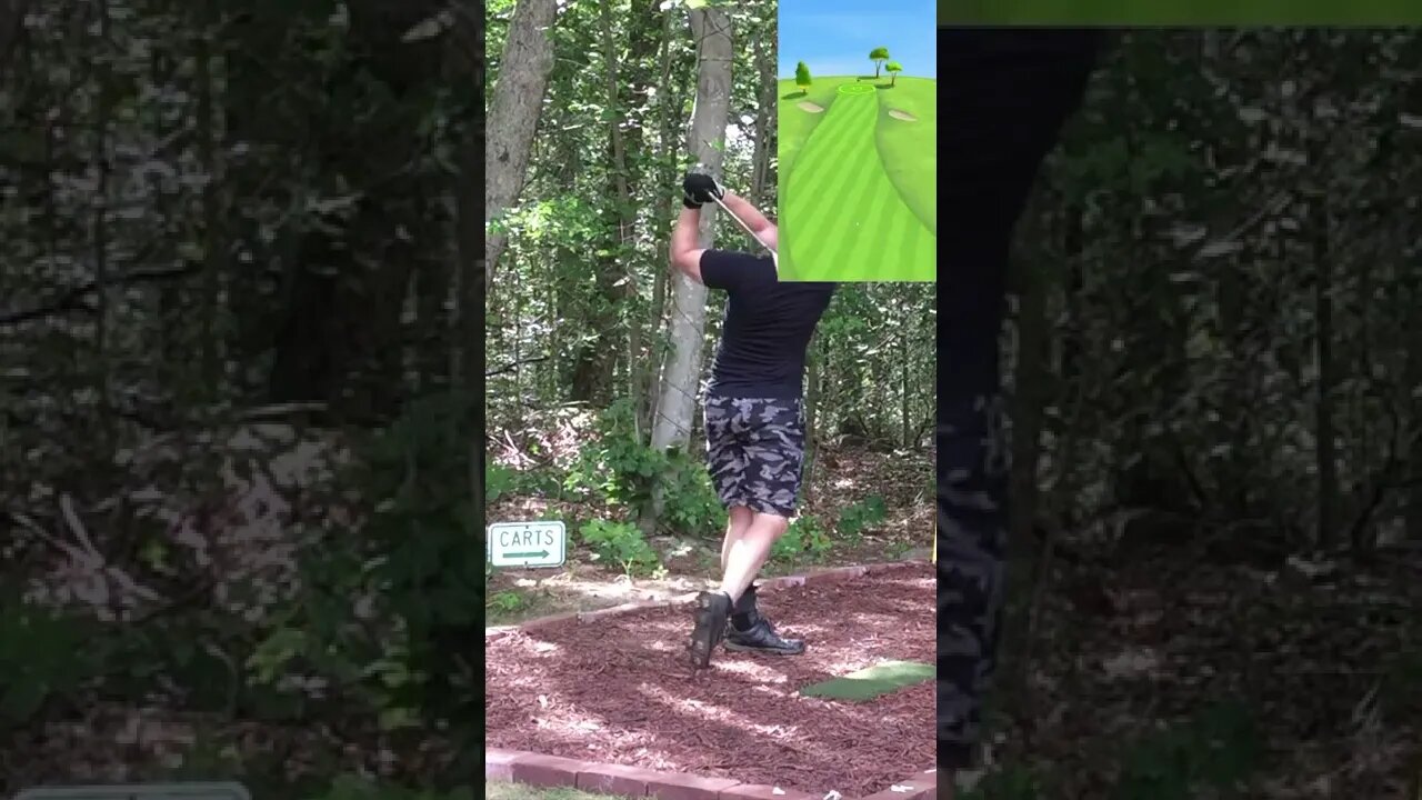 Hole 6 - Castine GC #Shorts #Golf #GarminR10 #SimGolf #YoutubeShorts