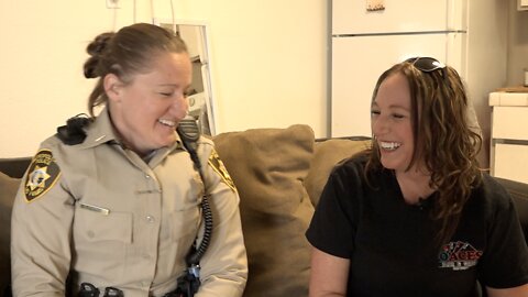 Las Vegas officer furnishes home for woman after learning she was living in her car