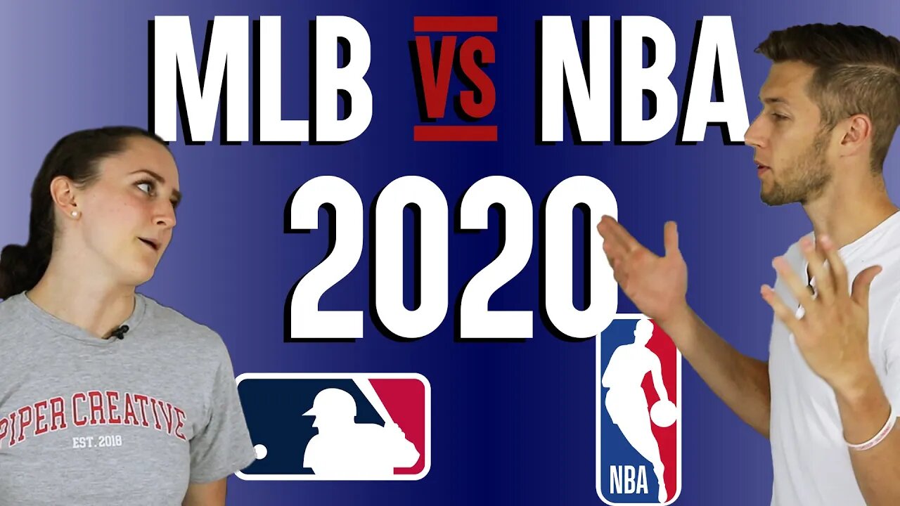 NBA vs MLB Who Deals with Covid better in 2020? | July 31, 2020 #PiperRundown