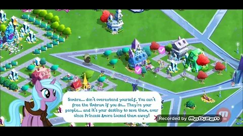 The King of the Shadow Ponies fights Princess Celestia!