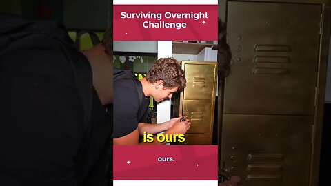 Surviving overnight challenge | ben azelart,brent rivera,Lexi rivera |