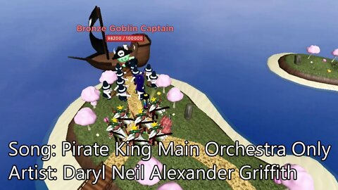 ROBLOX Tower Heroes - Pirate Invasion Boss Music!