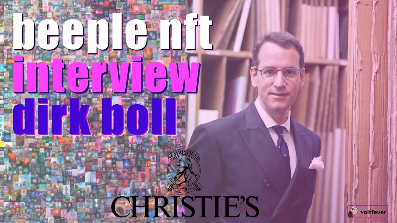 Interview mit Christie's Präsident Europe,UK, EMEA zur Versteigerung des beeple NFT für 69 Mio US$