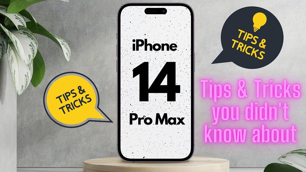 iPhone 14 Pro Max Tips & Tricks you didn't know about! (2023)