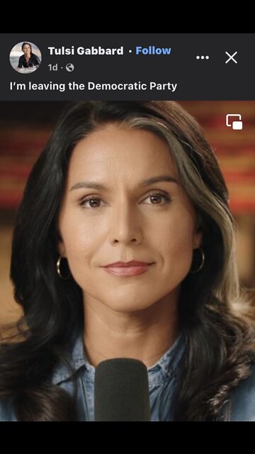 Top Democrat is leaving the party (Captioned)