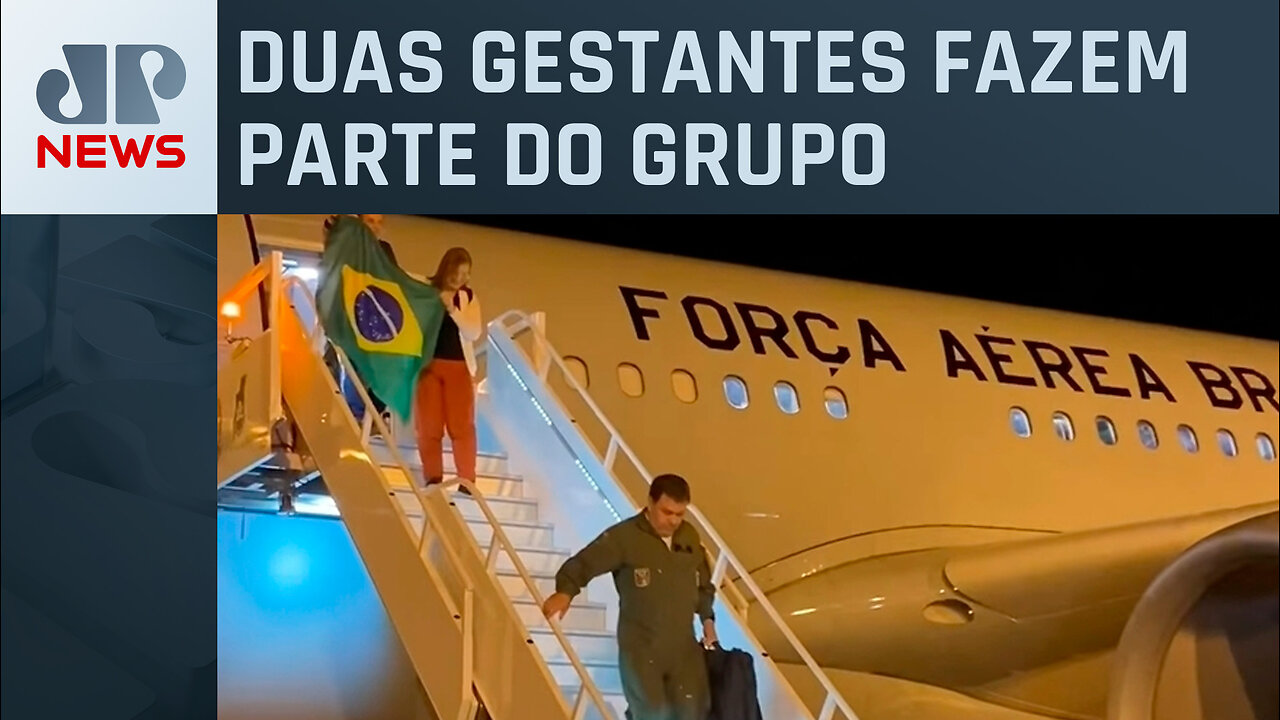 Terceiro avião da FAB decola de Israel com 69 brasileiros