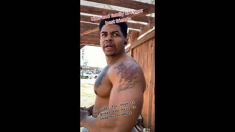 YOUR KIDS OR FAMILY MIGHT BE YOUR ONLY TRUE FRIENDS ❤️ the best motivational bodybuilding rapper