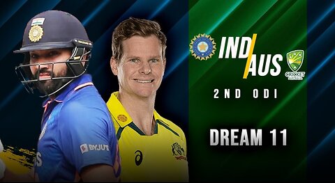 IND vs AUS 2nd ODI Dream 11 Team Prediction |Rank #1 Dream 11 Team For GL