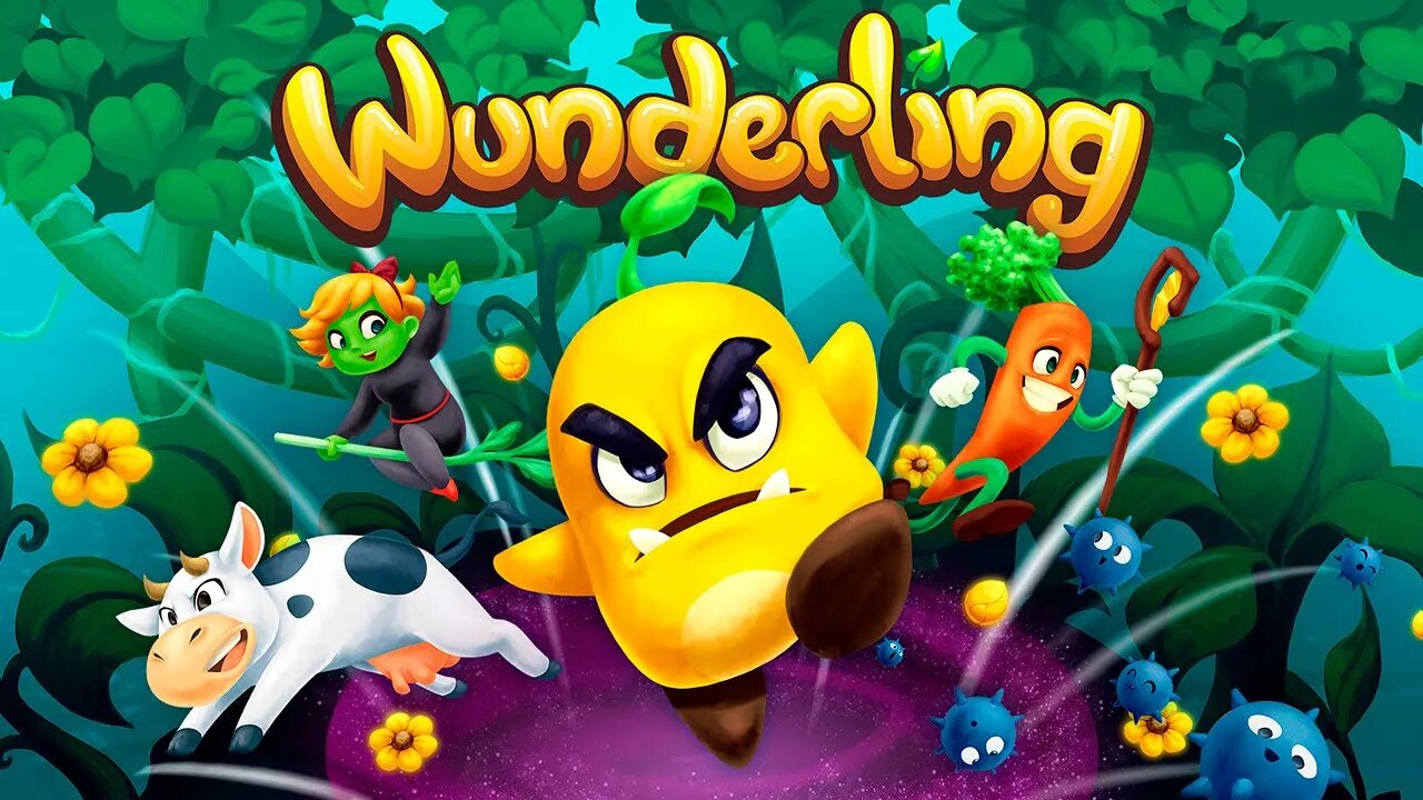 WUNDERLING - Gameplay do início do jogo de PC/Xbox One/PS4/Nintendo Switch! (PT-BR)