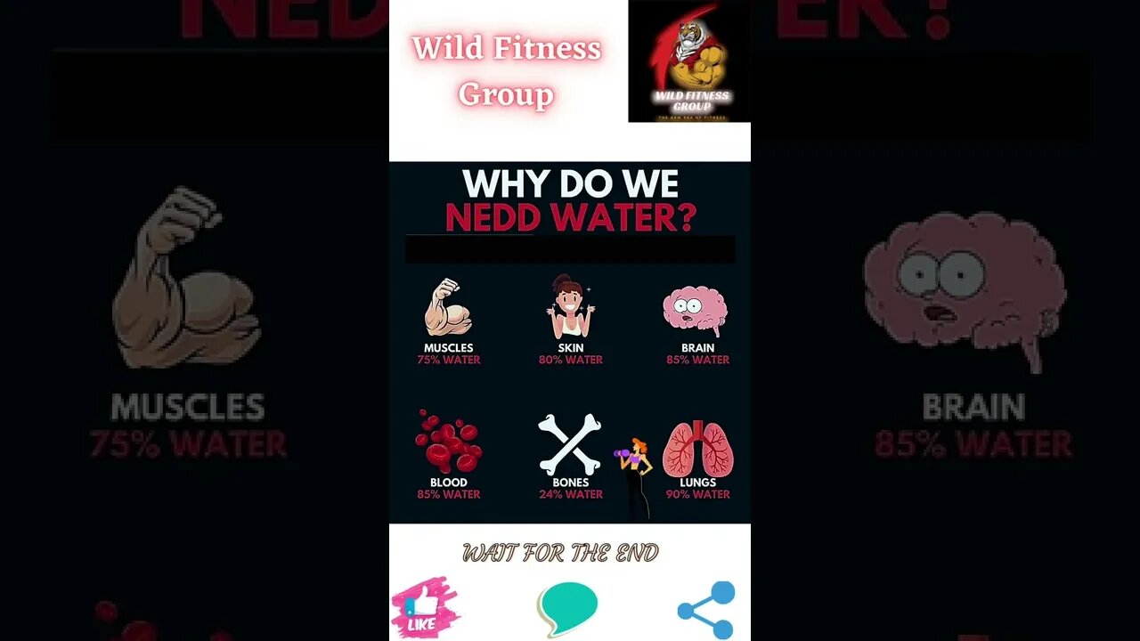 🔥Why do we need water🔥#shorts🔥#wildfitnessgroup🔥28 August 2022🔥