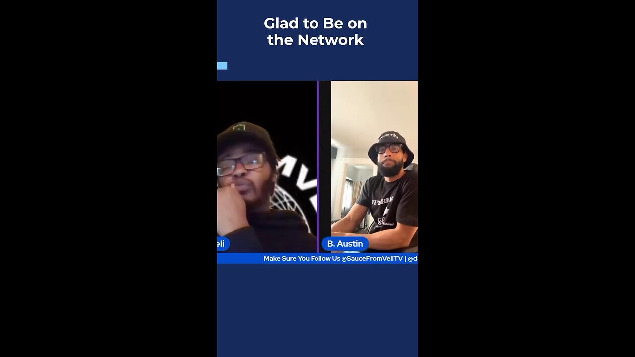More discussions with @realb_austin on the @dasaucecommunity #InSauceWeTrust show/podcast