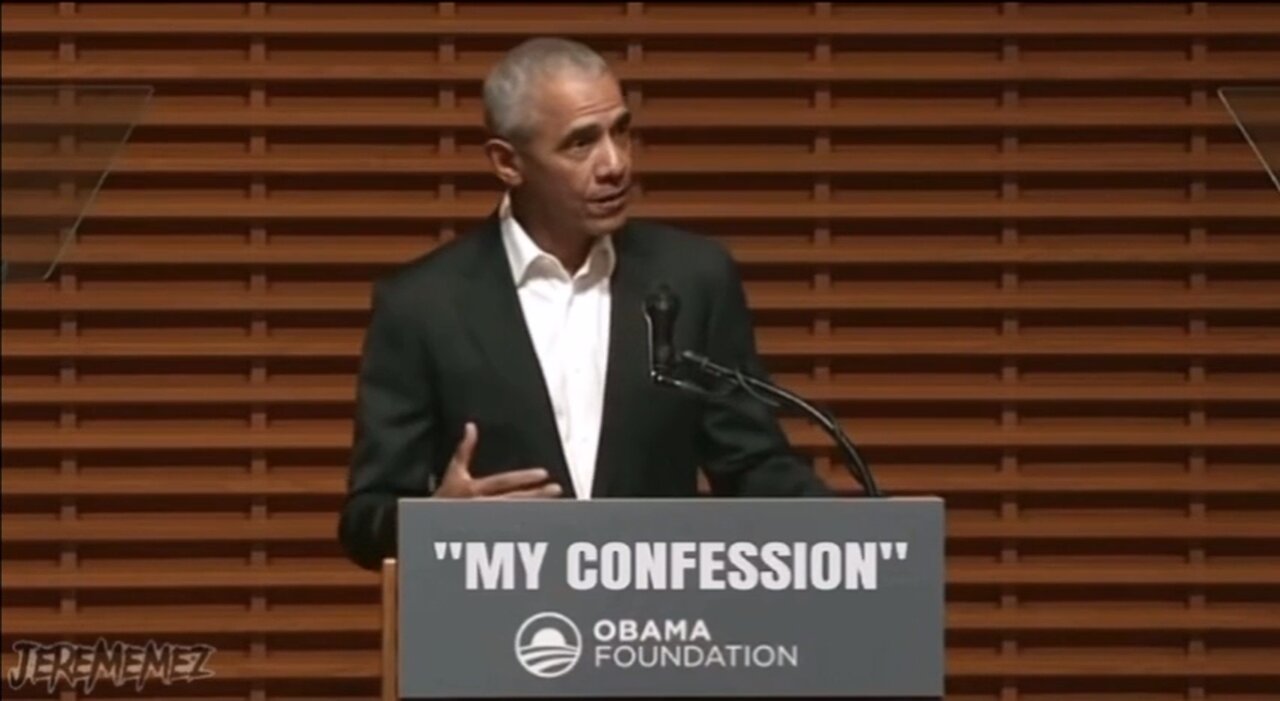 Barrack Obama’s 16 Year Plan to Destroy America summed up in 50 seconds.