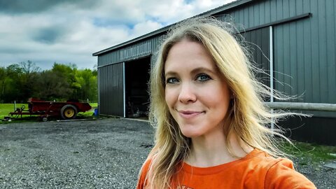 New Hay Season Projects, New Farm Crops & UNIQUE OFF GRID POWER for the Cabin: EcoFlow RIVER Pro