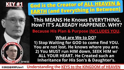 Key#1 REVELATION - Breath of God. Heaven Opened While in Production. The Anointing is STILL PRESENT.