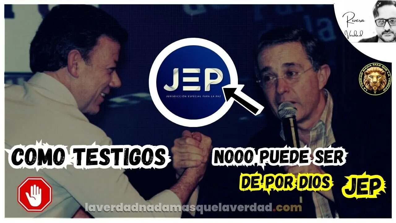 INCREIBLE URIBE Y SANTOS TESTIGOS EN LA JEP UNA BOFETADA A LAS VICTIMAS JEP LES QUEDO GRANDE LA TOGA