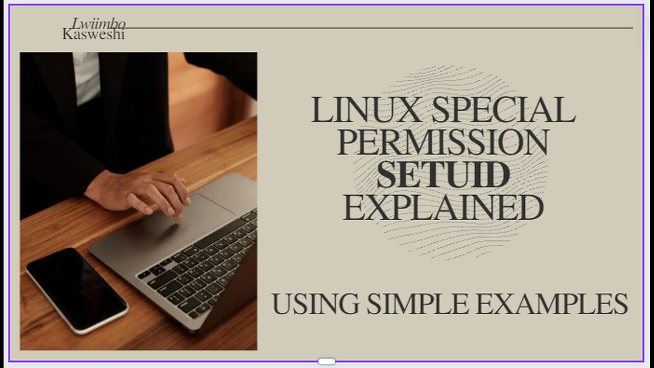 Linux Special Permissions SETUID explained - Simple examples given using chmod