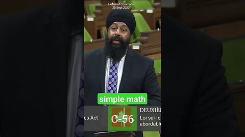 The NDP-Liberal government still DOESN'T understand this simple math