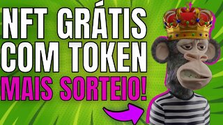 🚨 ALERTA - NFT GRÁTIS QUE DROPA TOKENS + SORTEIO DA SEMANA E BÔNUS EM AIRDROP NO VALOR DE 300 DOL